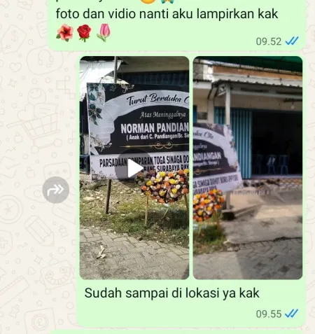Pengiriman Karangan Bunga Ngoran Nglegok